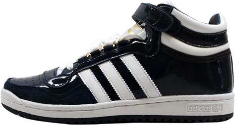 adidas patent leather sneakers.